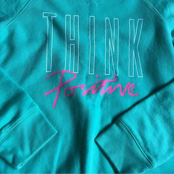 Old Navy Active Teal Sweatshirt - Picture 2 of 3